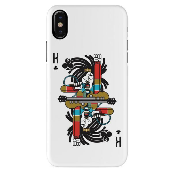 King Card Printed Slim Cases and Cover for iPhone X