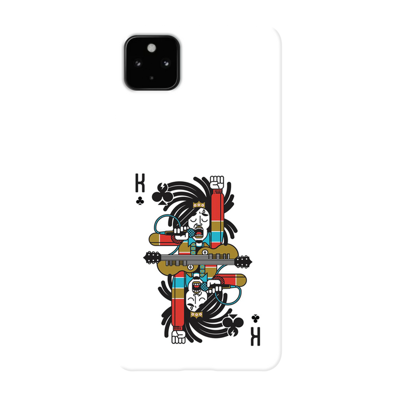 King Card Printed Slim Cases and Cover for Pixel 4A