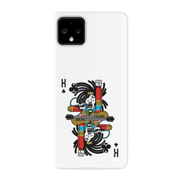 King Card Printed Slim Cases and Cover for Pixel 4XL