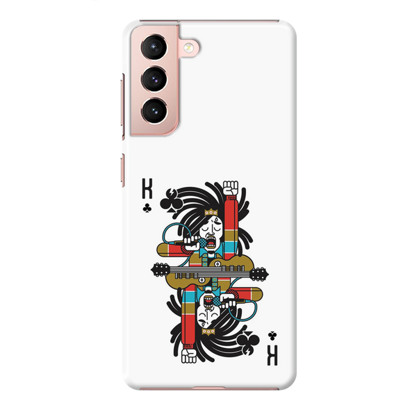 King Card Printed Slim Cases and Cover for Galaxy S21 Plus