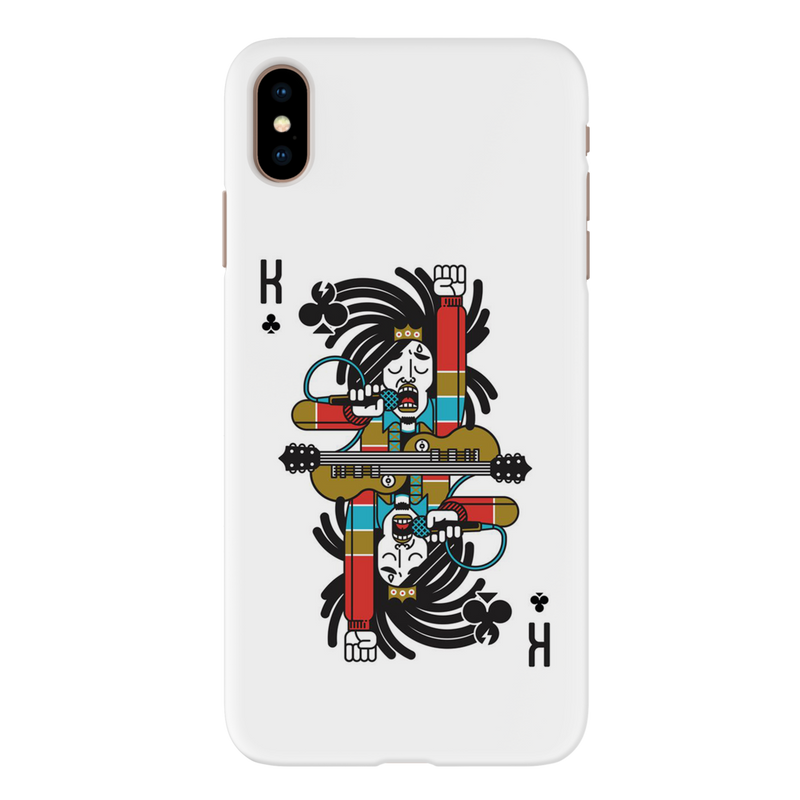 King Card Printed Slim Cases and Cover for iPhone XS Max
