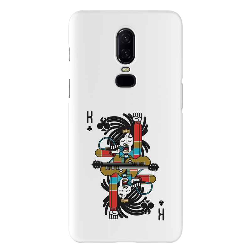 King Card Printed Slim Cases and Cover for OnePlus 6