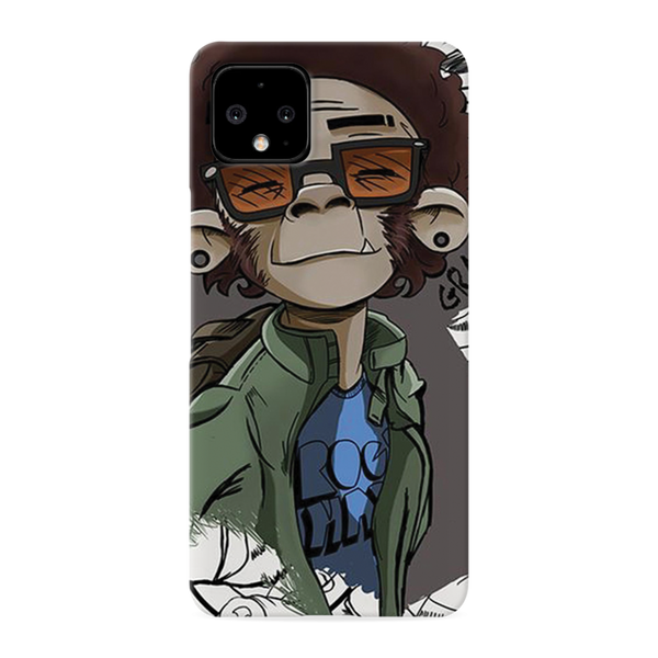 Monkey Printed Slim Cases and Cover for Pixel 4