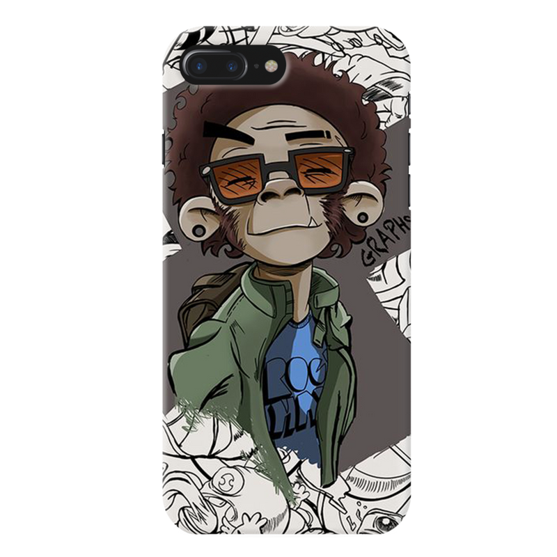 Monkey Printed Slim Cases and Cover for iPhone 7 Plus