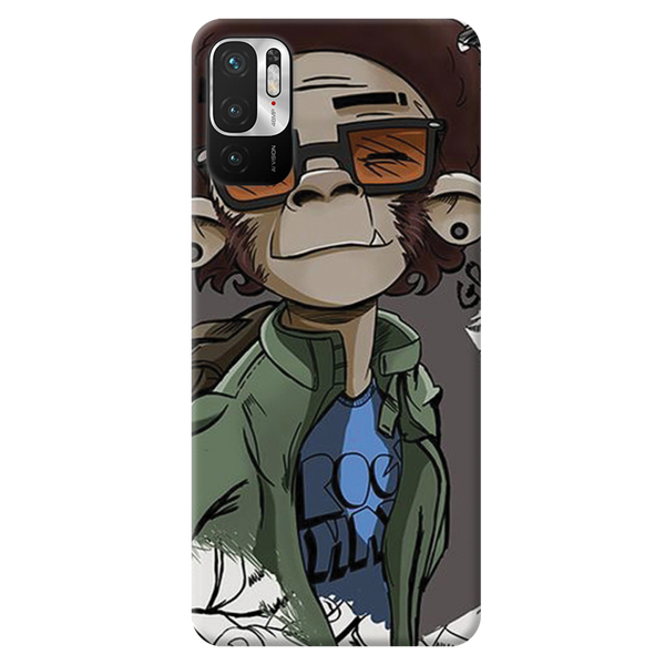 Monkey Printed Slim Cases and Cover for Redmi Note 10T