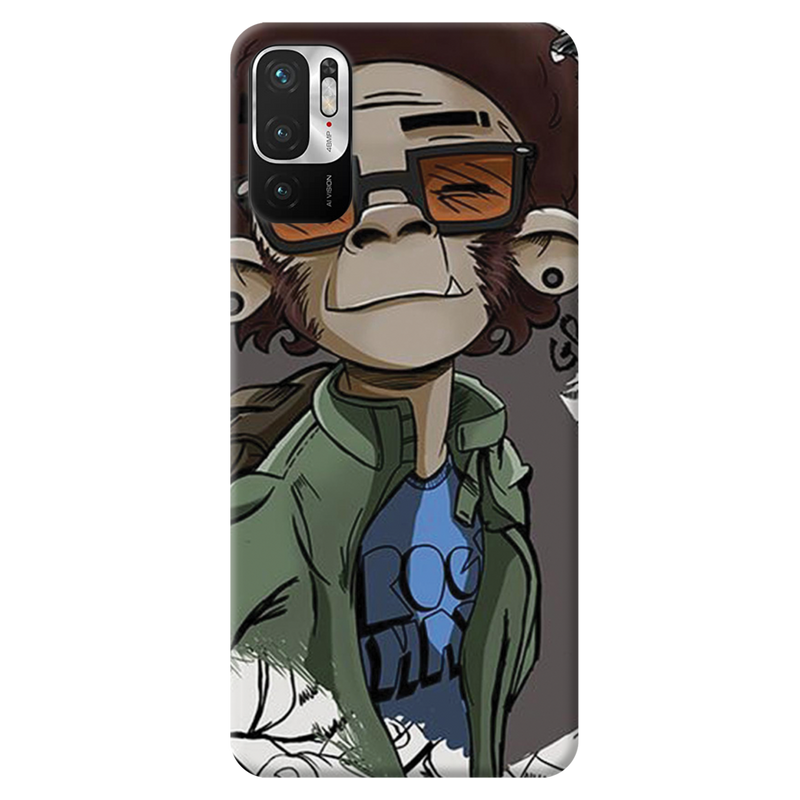 Monkey Printed Slim Cases and Cover for Redmi Note 10T