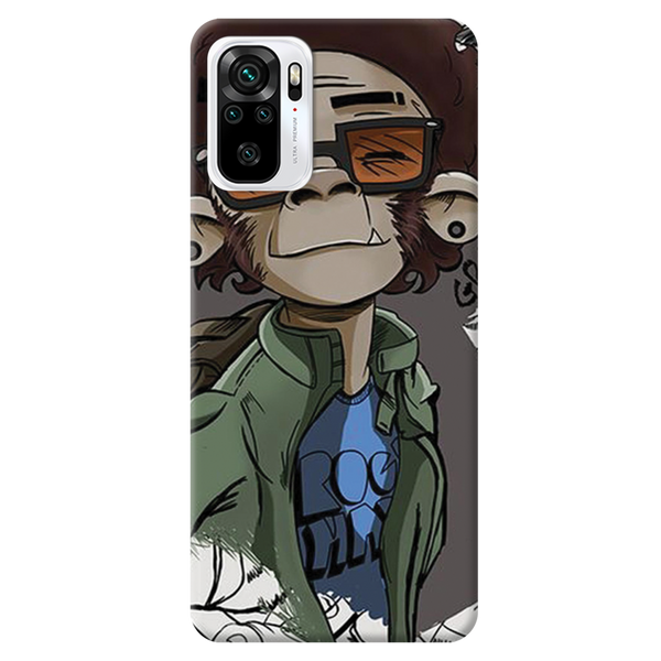 Monkey Printed Slim Cases and Cover for Redmi Note 10