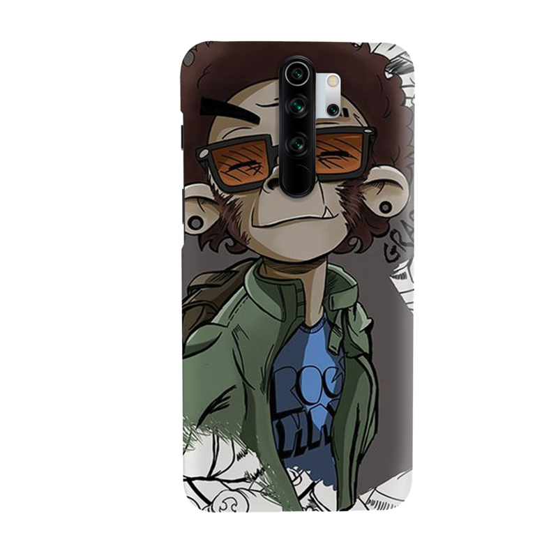 Monkey Printed Slim Cases and Cover for Redmi Note 8 Pro