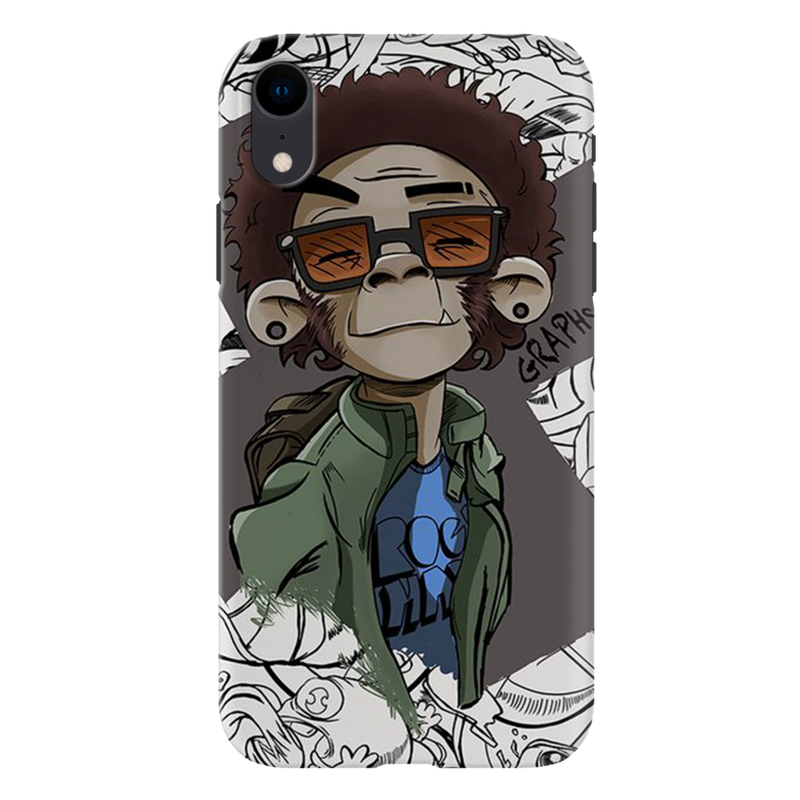 Monkey Printed Slim Cases and Cover for iPhone XR
