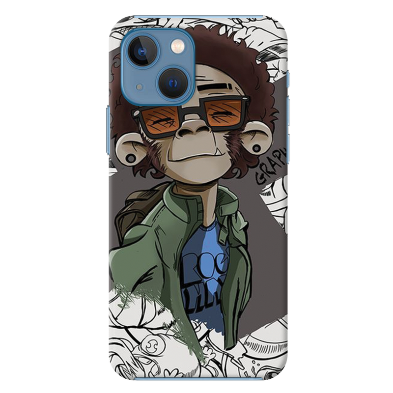 Monkey Printed Slim Cases and Cover for iPhone 13