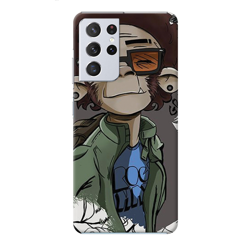 Monkey Printed Slim Cases and Cover for Galaxy S21 Ultra