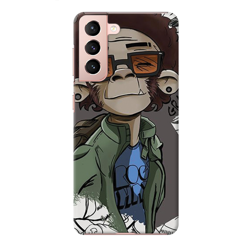 Monkey Printed Slim Cases and Cover for Galaxy S21