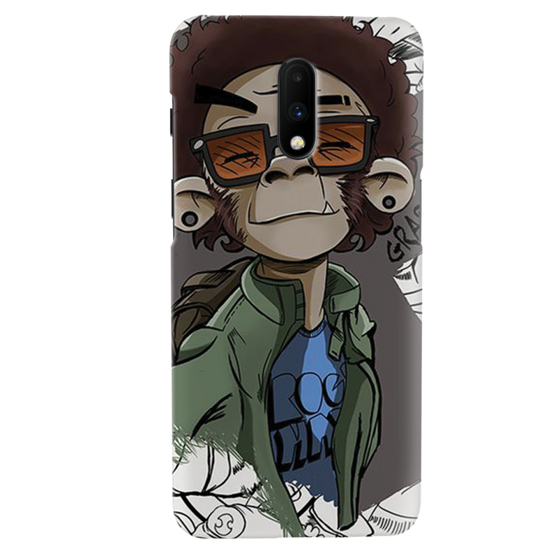 Monkey Printed Slim Cases and Cover for OnePlus 7