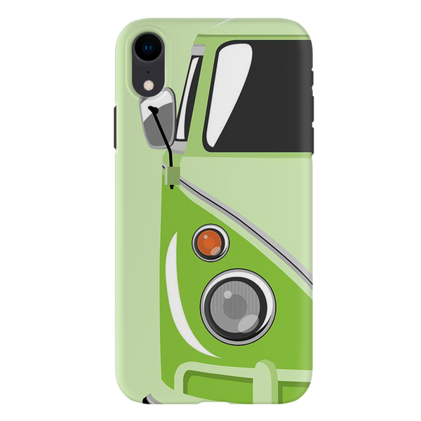 Green Volkswagon Printed Slim Cases and Cover for iPhone XR