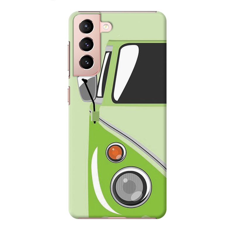 Green Volkswagon Printed Slim Cases and Cover for Galaxy S21