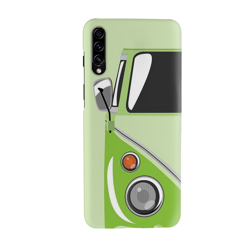 Green Volkswagon Printed Slim Cases and Cover for Galaxy A50S