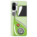 Green Volkswagon Printed Slim Cases and Cover for Redmi Note 10