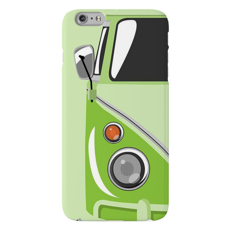 Green Volkswagon Printed Slim Cases and Cover for iPhone 6 Plus
