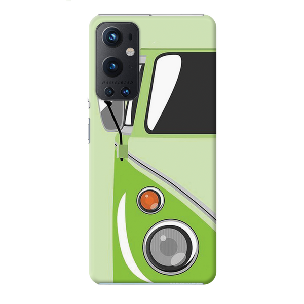 Green Volkswagon Printed Slim Cases and Cover for OnePlus 9 Pro