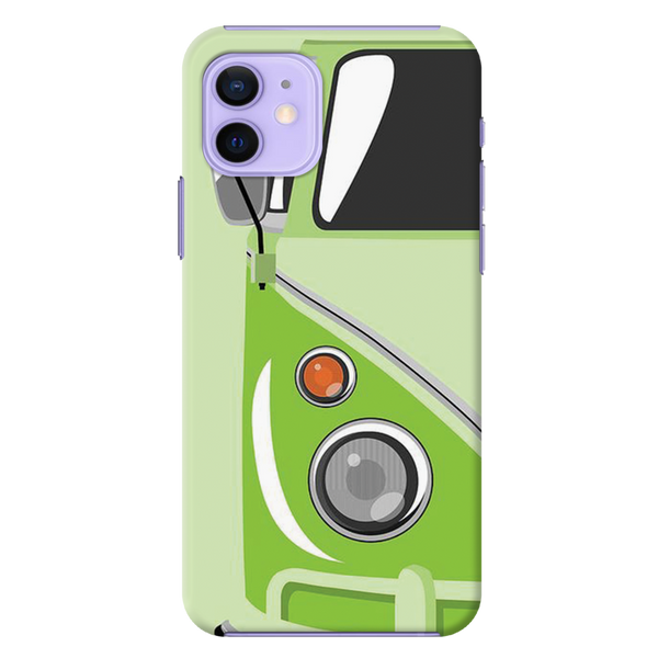 Green Volkswagon Printed Slim Cases and Cover for iPhone 12 Mini