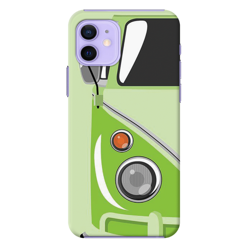 Green Volkswagon Printed Slim Cases and Cover for iPhone 12 Mini