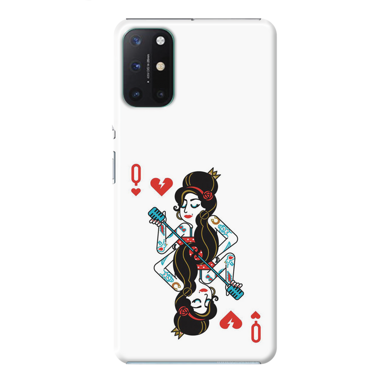 Queen Card Printed Slim Cases and Cover for OnePlus 8T