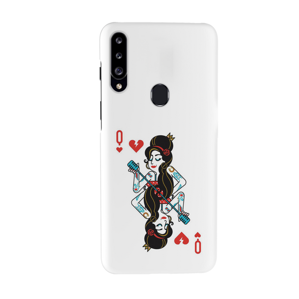 Queen Card Printed Slim Cases and Cover for Galaxy A20S
