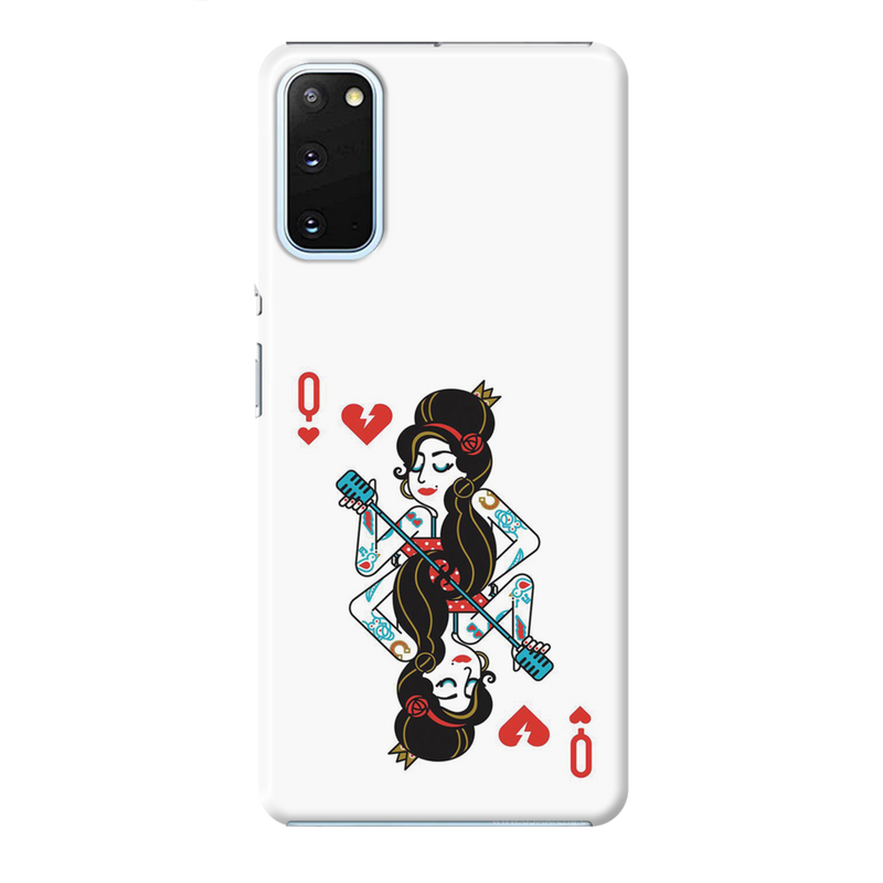 Queen Card Printed Slim Cases and Cover for Galaxy S20 Plus