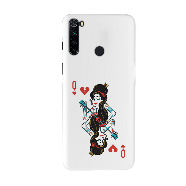 Queen Card Printed Slim Cases and Cover for Redmi Note 8