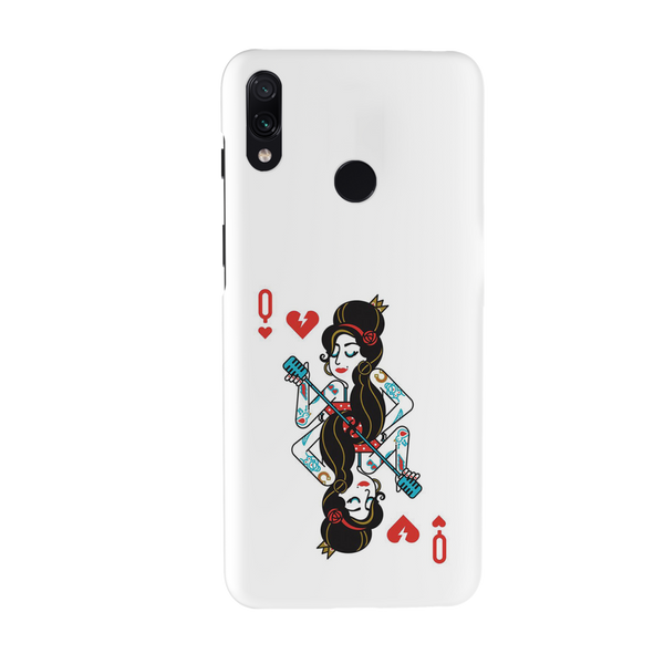 Queen Card Printed Slim Cases and Cover for Redmi Note 7 Pro