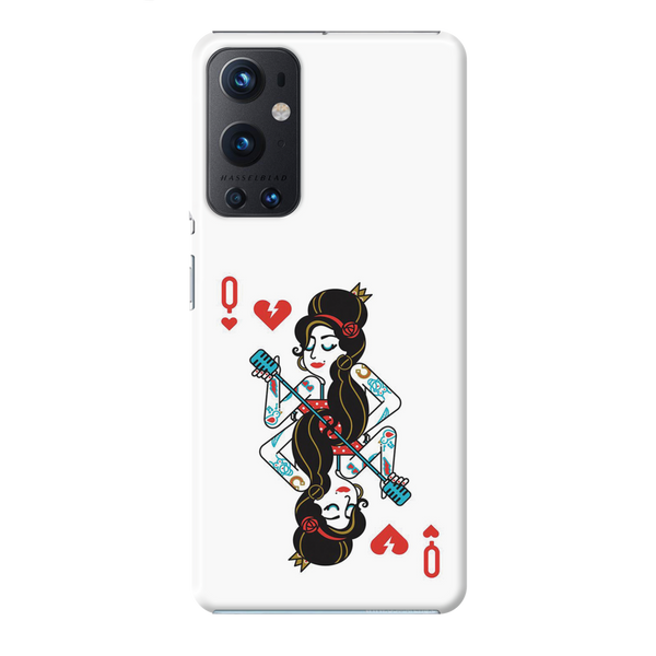Queen Card Printed Slim Cases and Cover for OnePlus 9 Pro