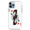 Queen Card Printed Slim Cases and Cover for iPhone 13 Pro Max
