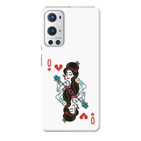 Queen Card Printed Slim Cases and Cover for OnePlus 9R