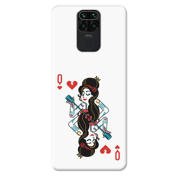 Queen Card Printed Slim Cases and Cover for Redmi Note 9