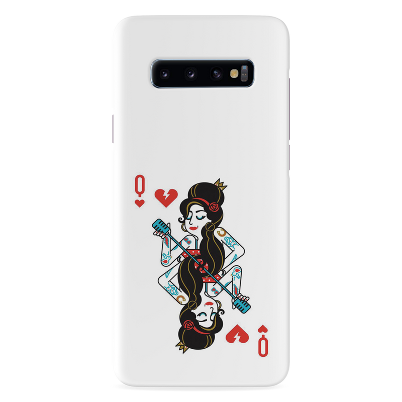 Queen Card Printed Slim Cases and Cover for Galaxy S10