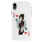 Queen Card Printed Slim Cases and Cover for iPhone XR