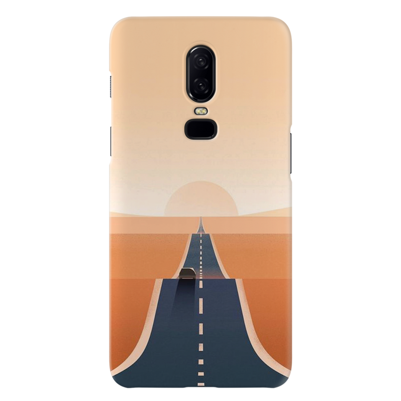 Road trip Printed Slim Cases and Cover for OnePlus 6