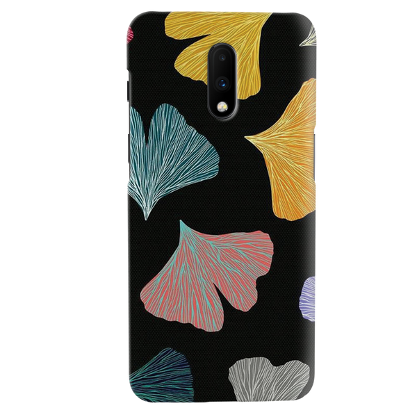 Colorful leafes Printed Slim Cases and Cover for OnePlus 7