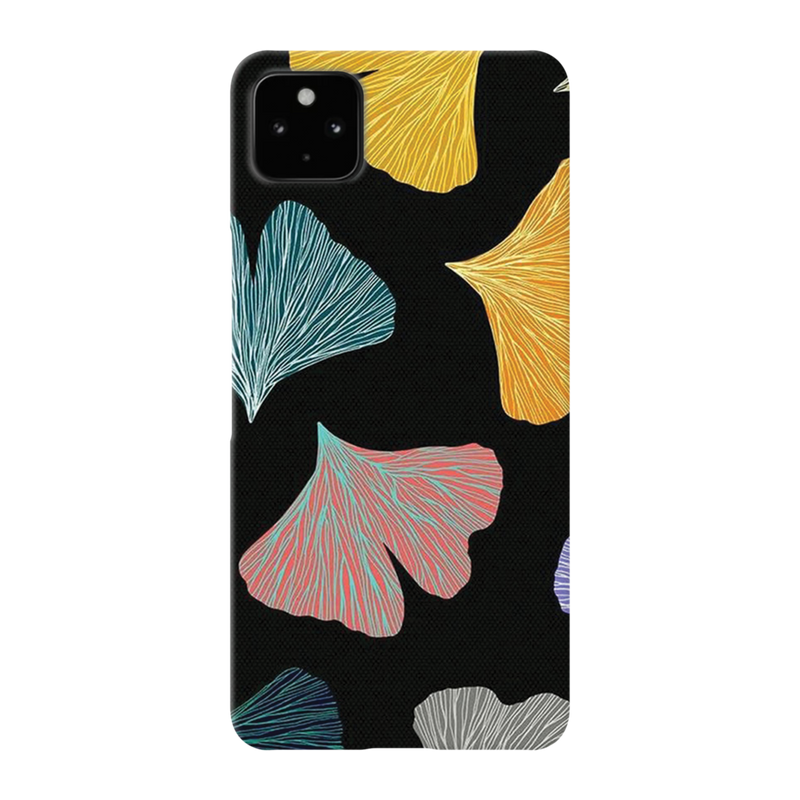 Colorful leafes Printed Slim Cases and Cover for Pixel 4A