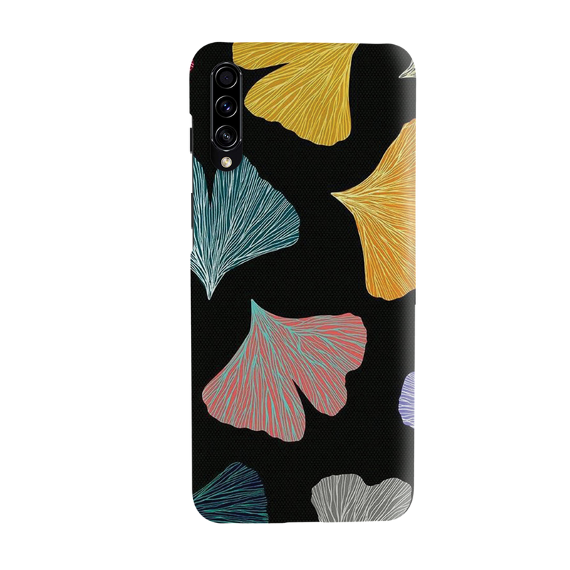 Colorful leafes Printed Slim Cases and Cover for Galaxy A50