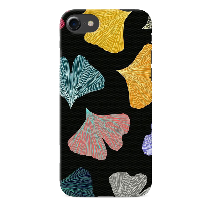 Colorful leafes Printed Slim Cases and Cover for iPhone 8