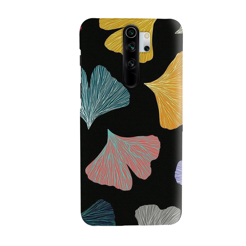 Colorful leafes Printed Slim Cases and Cover for Redmi Note 8 Pro