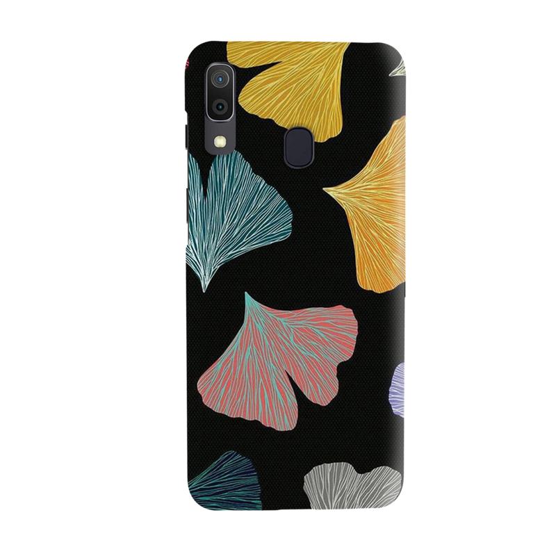 Colorful leafes Printed Slim Cases and Cover for Galaxy A20