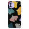 Colorful leafes Printed Slim Cases and Cover for iPhone 12 Mini