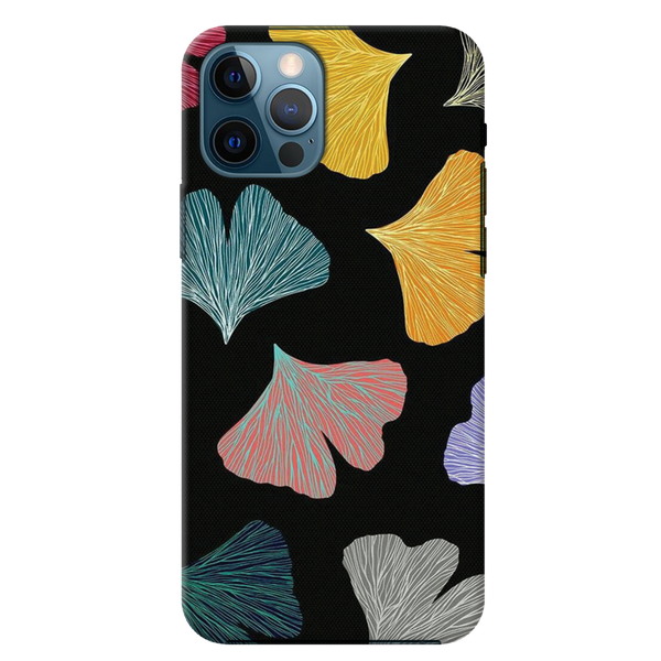 Colorful leafes Printed Slim Cases and Cover for iPhone 12 Pro