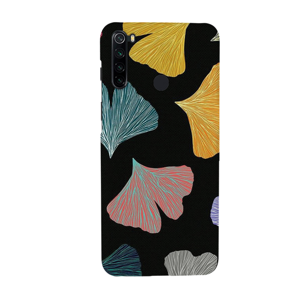 Colorful leafes Printed Slim Cases and Cover for Redmi Note 8