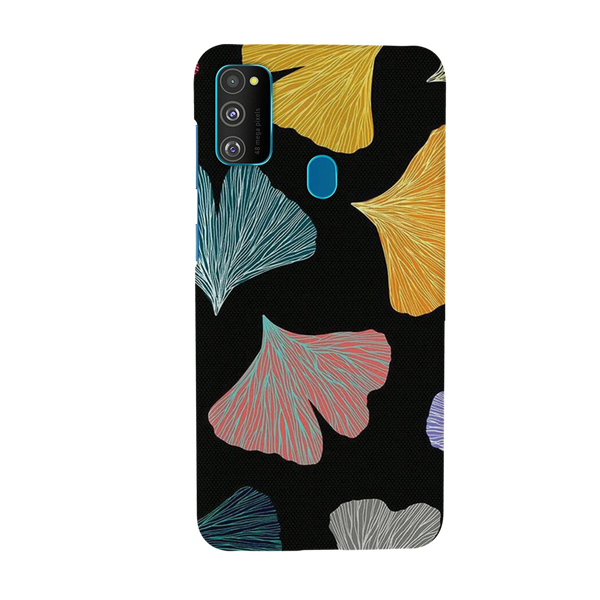 Colorful leafes Printed Slim Cases and Cover for Galaxy M30S
