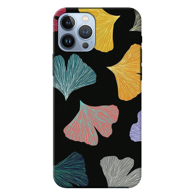 Colorful leafes Printed Slim Cases and Cover for iPhone 13 Pro