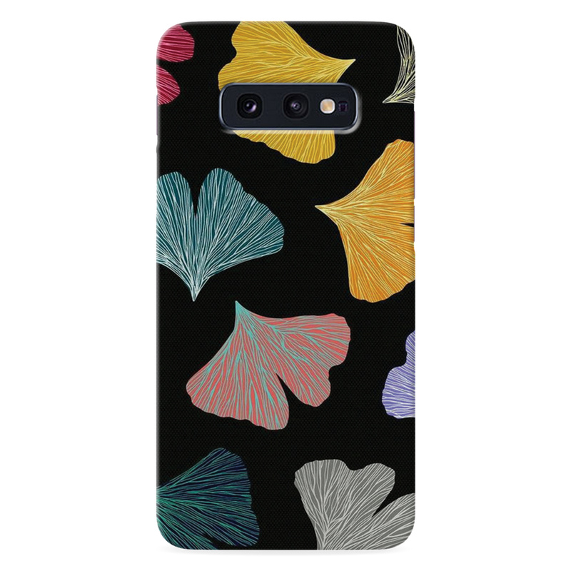 Colorful leafes Printed Slim Cases and Cover for Galaxy S10E