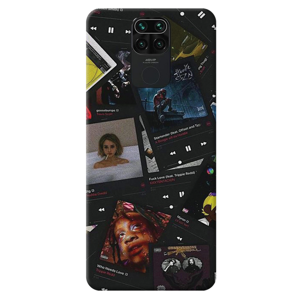 Cassette Printed Slim Cases and Cover for Redmi Note 9